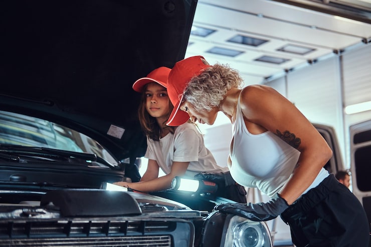 Professional automotive tuning service modification