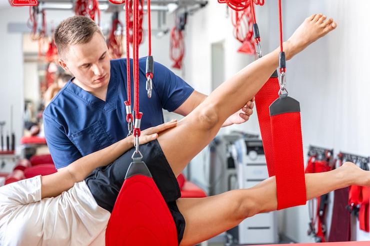 Professional sport suspension installation