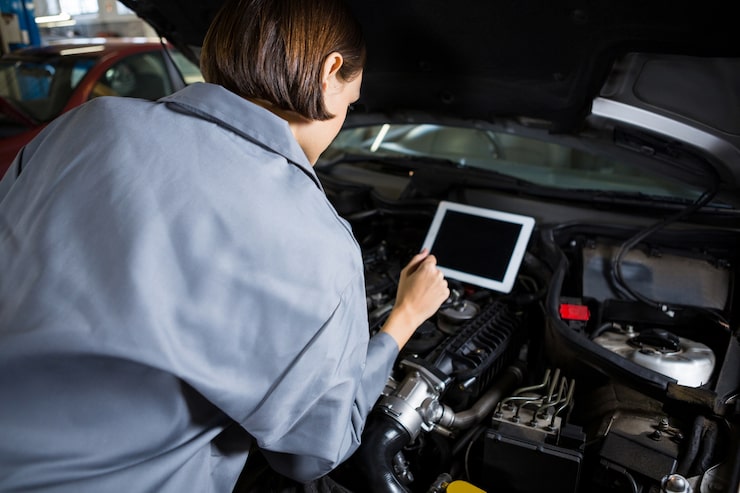 Professional car electronics installation